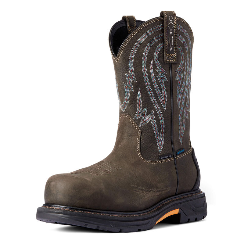 Ariat Arbeitsschuhe Herren - Workhog Xt Tumbleweed Waterproof Carbon Toe DunkelBraun ( OLEZU-9654 )